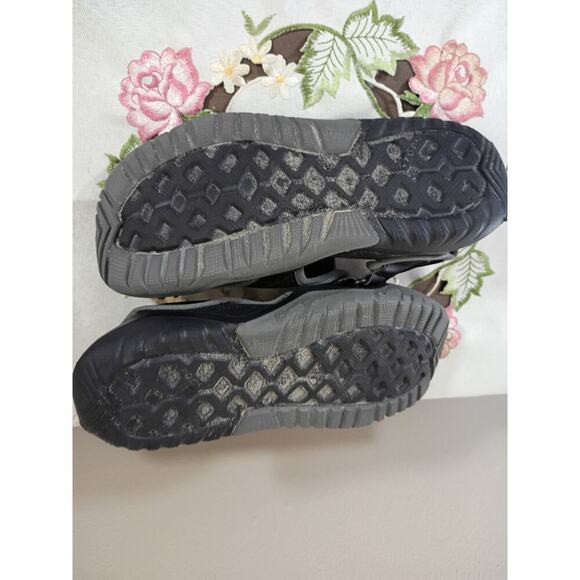 Crocs Mens Swiftwater Fisherman Deck Sandals Shoes Black Water Slip On Size 9 - Picture 8 of 10